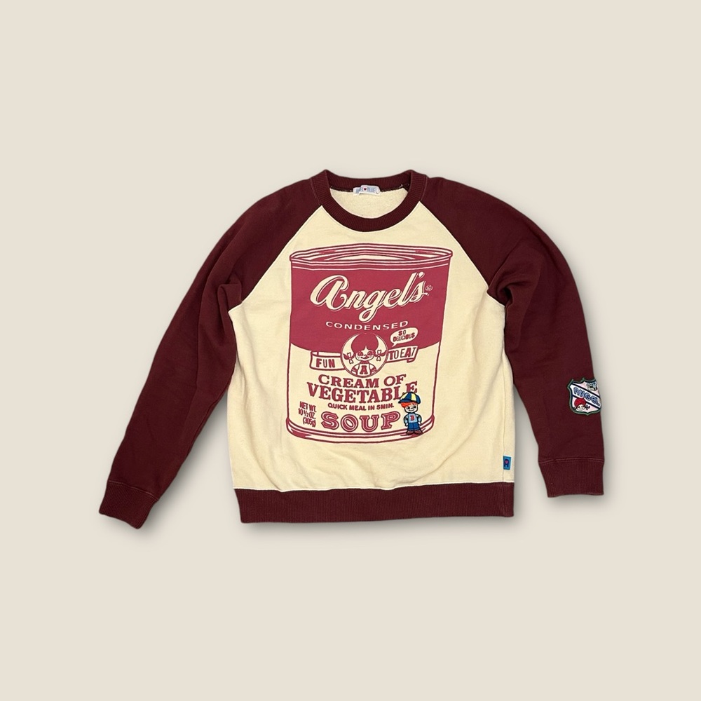 RARE Japanese Vintage Angel Blue Sweatshirt